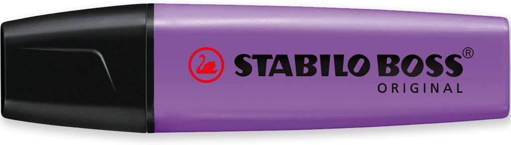 STABILO Highlighter BOSS ORIGINAL - Essential Pack of 5 - Red, Yellow, Light Blue