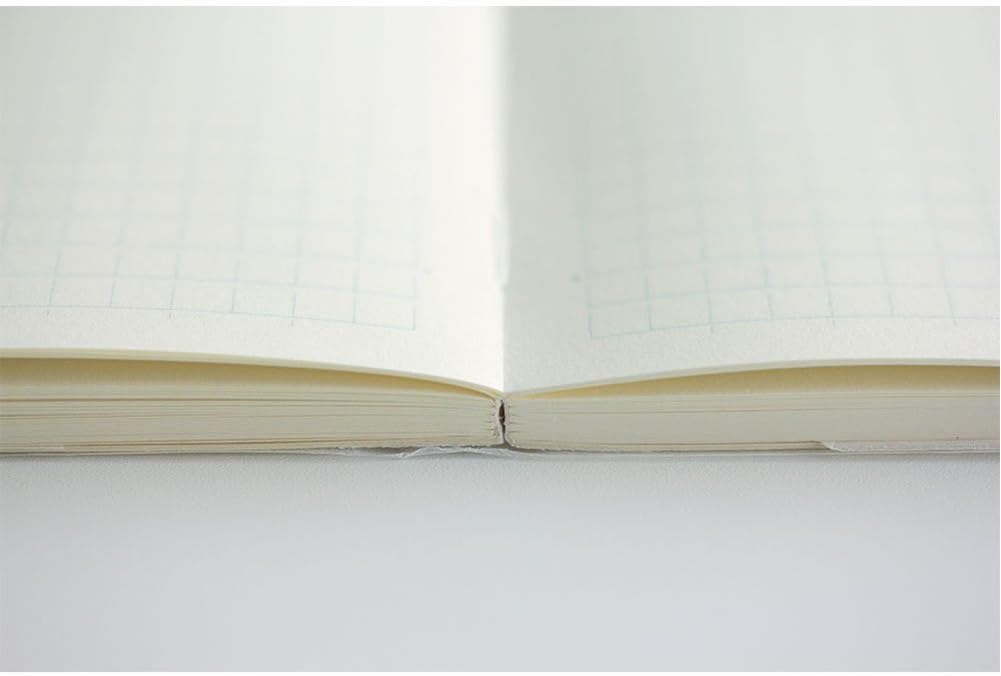 DESIGNPHIL Midori 15001006 Notebook, MD Notebook, Paperback, Square Ruled