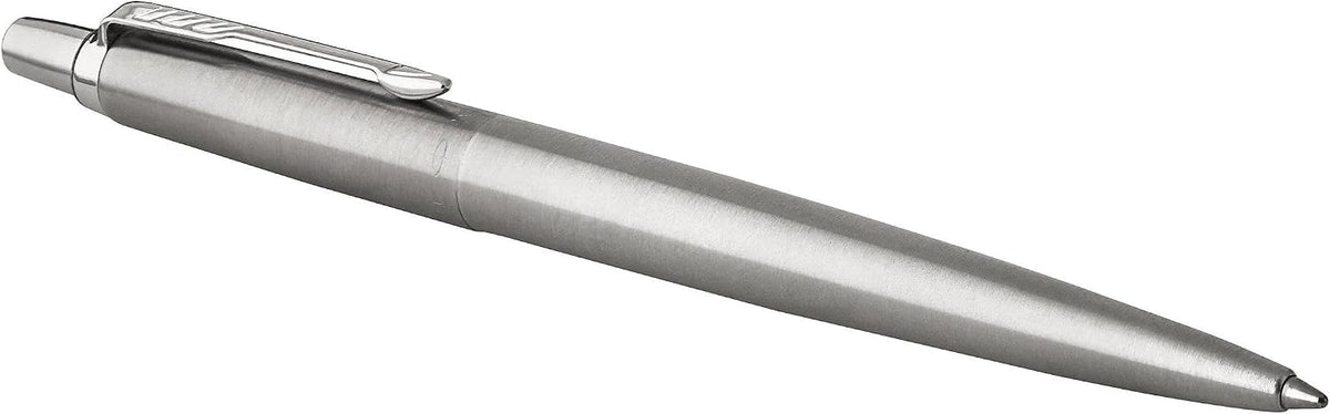 Parker Jotter Ballpoint Pen, Stainless Steel with Chrome Trim, Medium Point