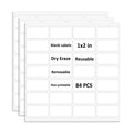 SVNOOC Multi-Use Dry Erase Sticky Notes, Reusable Labels Stickers for Wall Desk Fridge