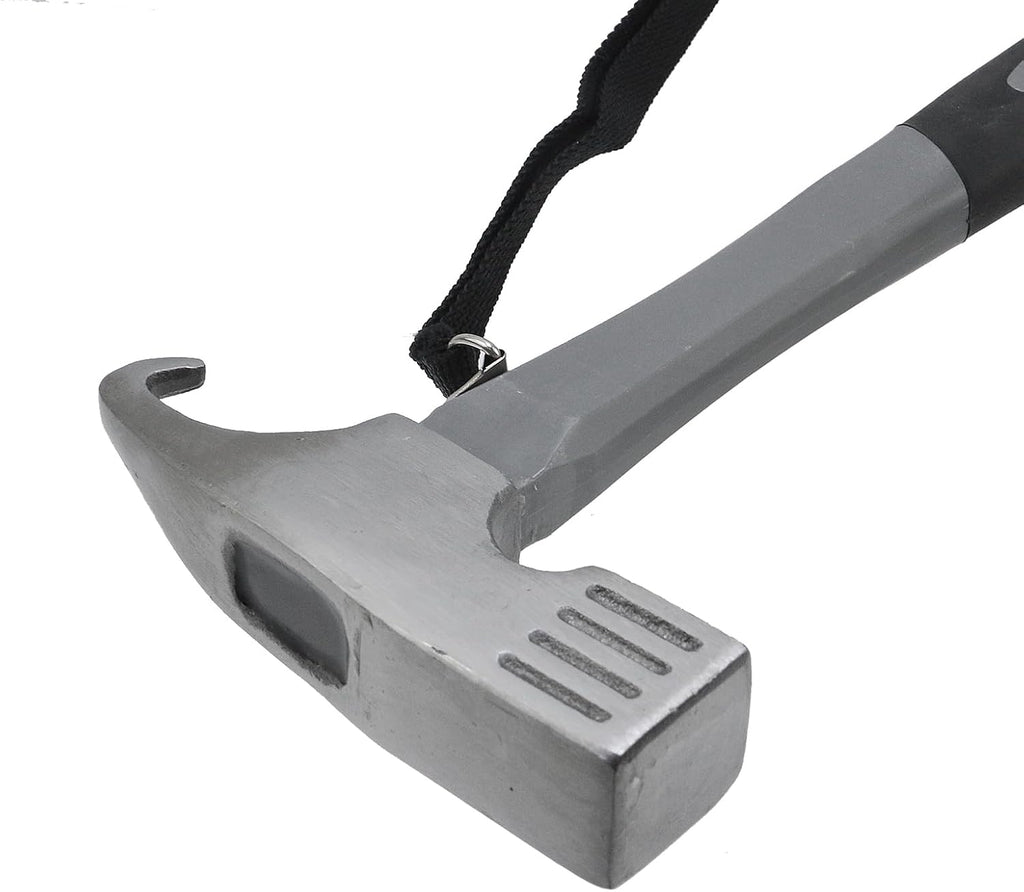Camping Hammer Heavy Duty with Tent Stake Remover, 11.6 Inch