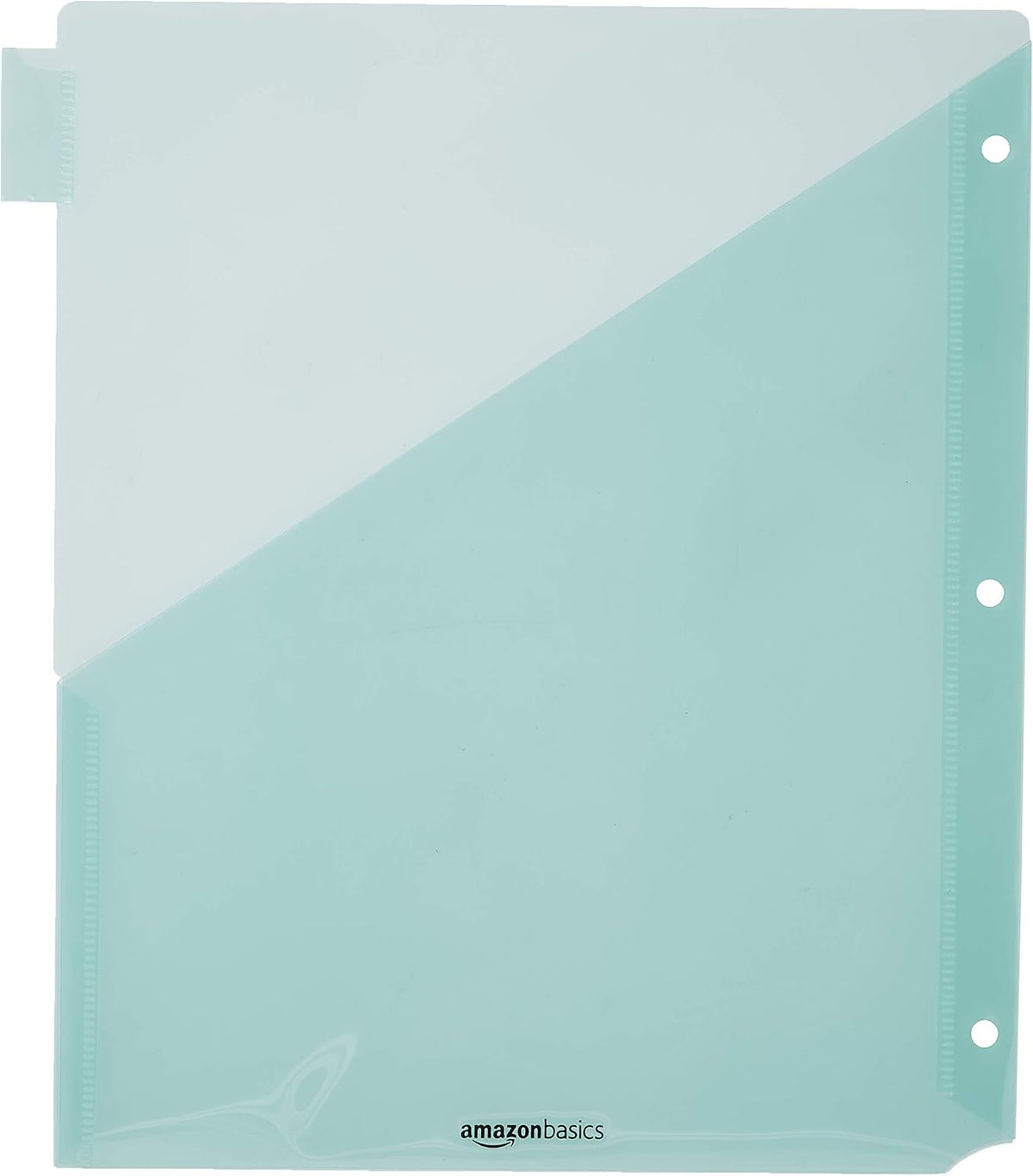 Amazon Basics Tab Dividers for 3 Ring Binder, Two Pocket, Letter Size