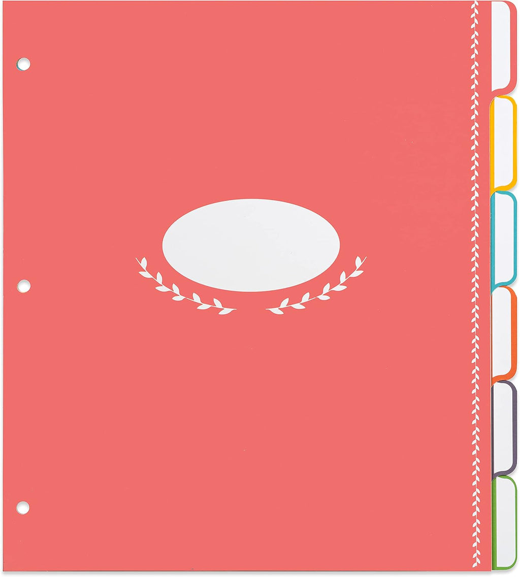 Jot & Mark Blank Recipe Binder Dividers with Tabs - Blank Recipe Book