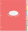 Jot & Mark Blank Recipe Binder Dividers with Tabs - Blank Recipe Book