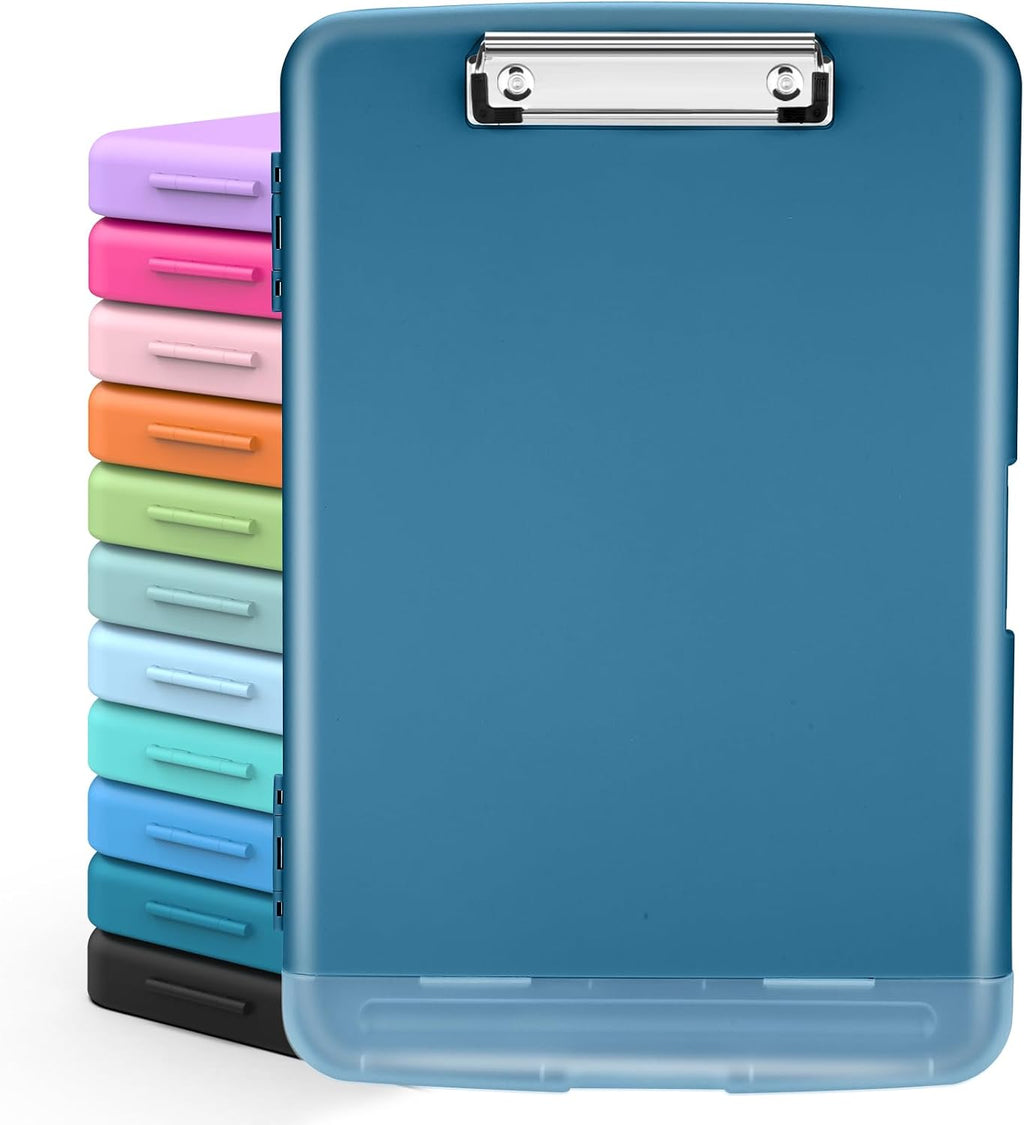 Sooez Clipboards with Storage, High Capacity Clip Boards 8.5x11 with Storage