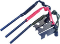 Magnesium Ferro Rod Fire Starter, 3 Pcs/Set, 4-Inch with Paracord Handle and