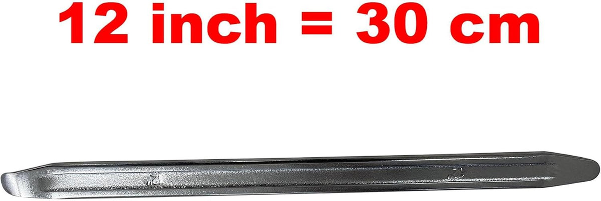12-Inch Motorcycle Tire Spoons, 3-Piece Forged Steel Set