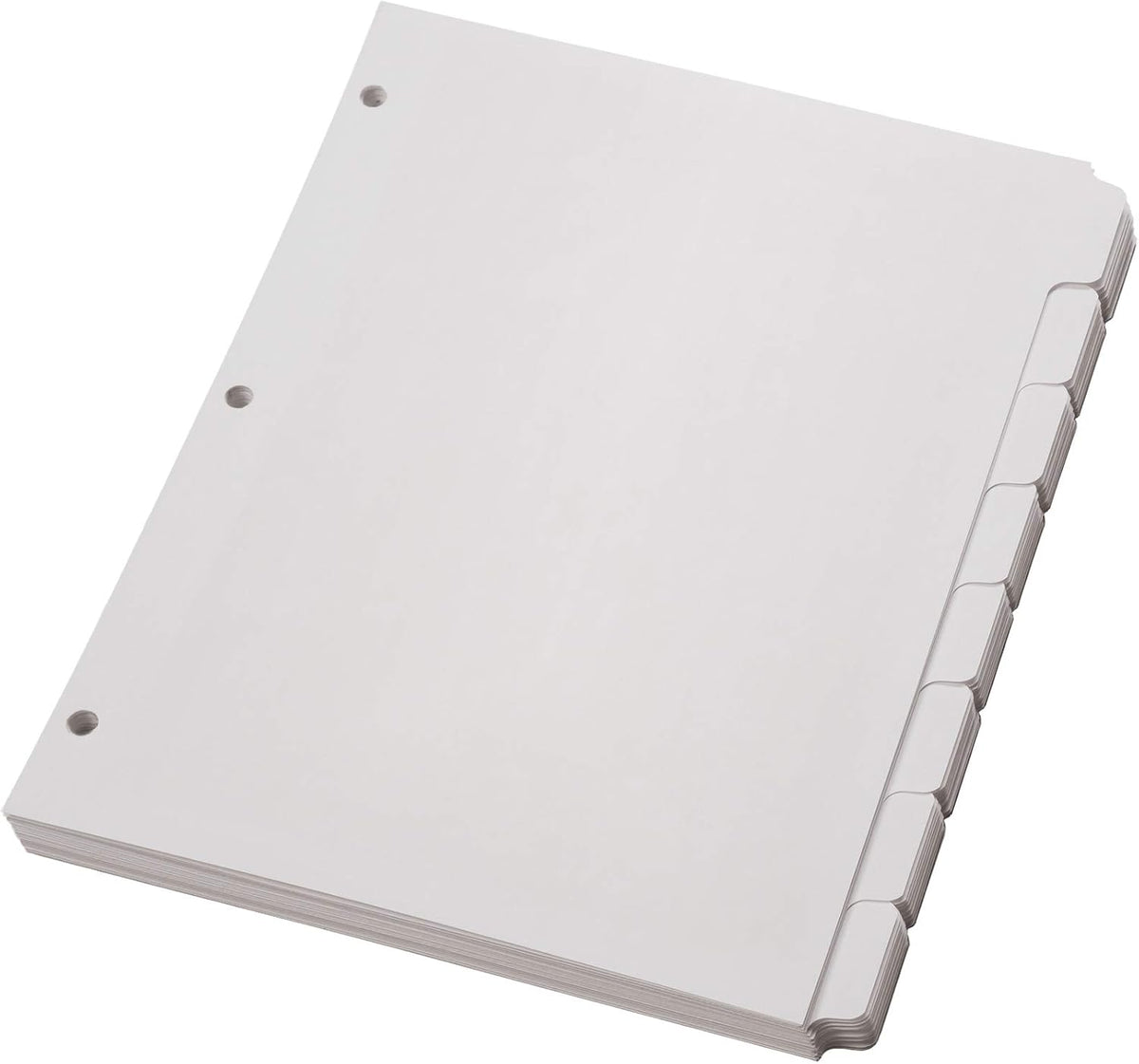 Oxford Binder Dividers for 3 Ring Binders, 10 Pack, 8-Tab Dividers, Write On Tabs