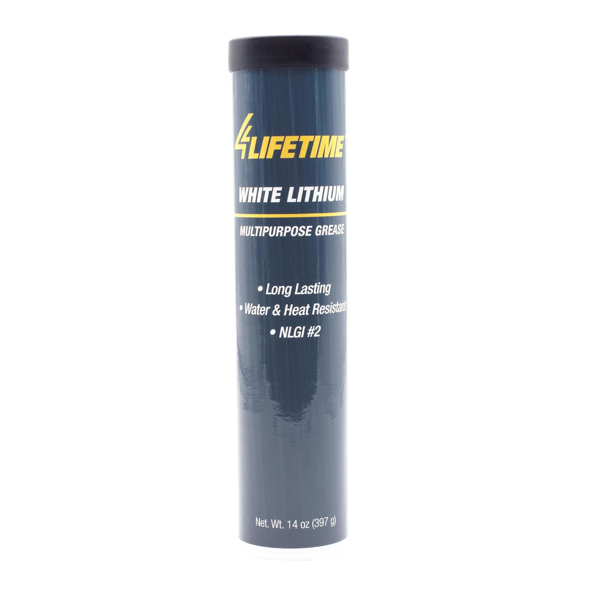 4Lifetime White Lithium Grease 14oz Cartridge – Multipurpose NLGI #2 Lubricant for