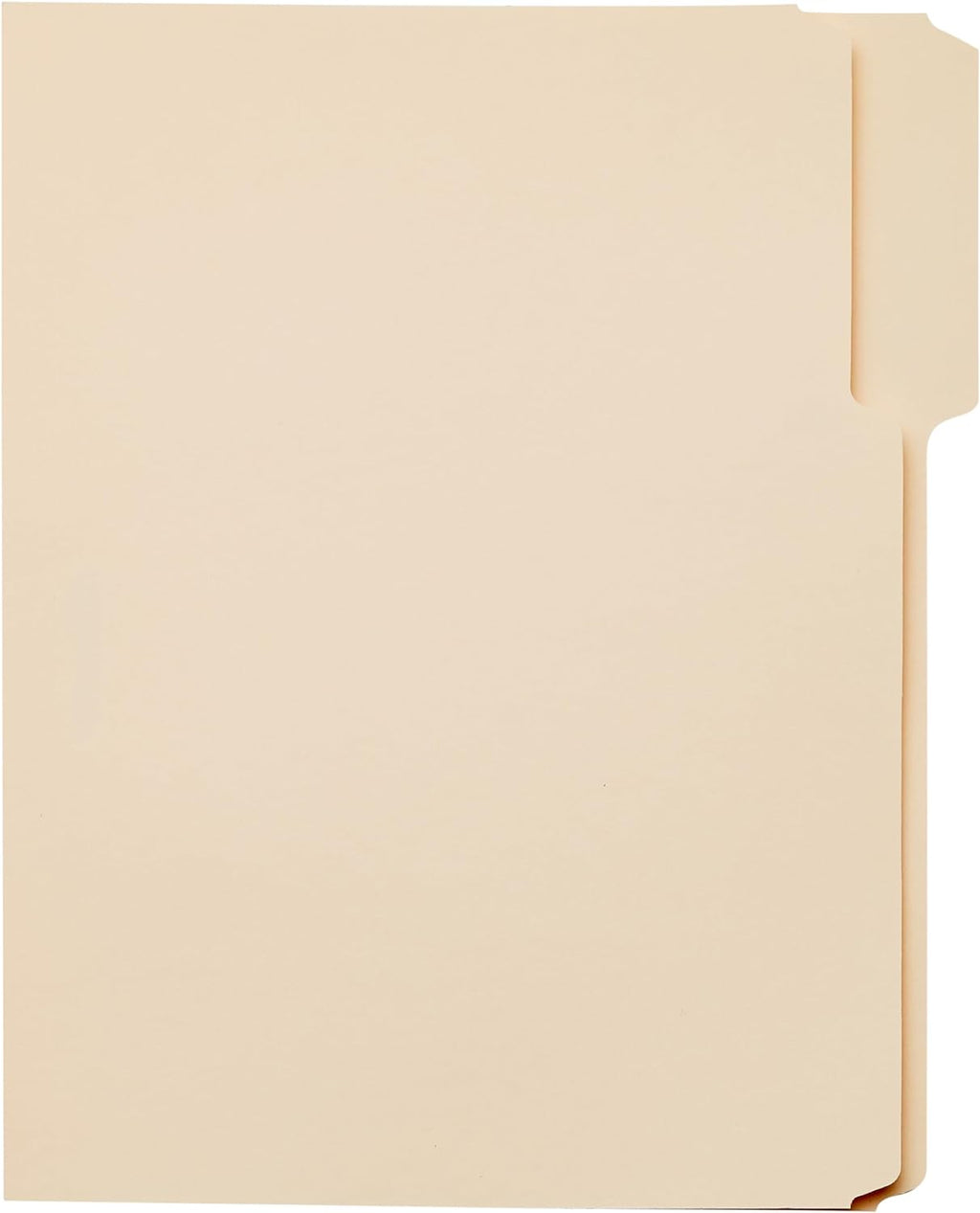 Amazon Basics Sturdy File Folders with Reinforced Tabs for Filing and Organization