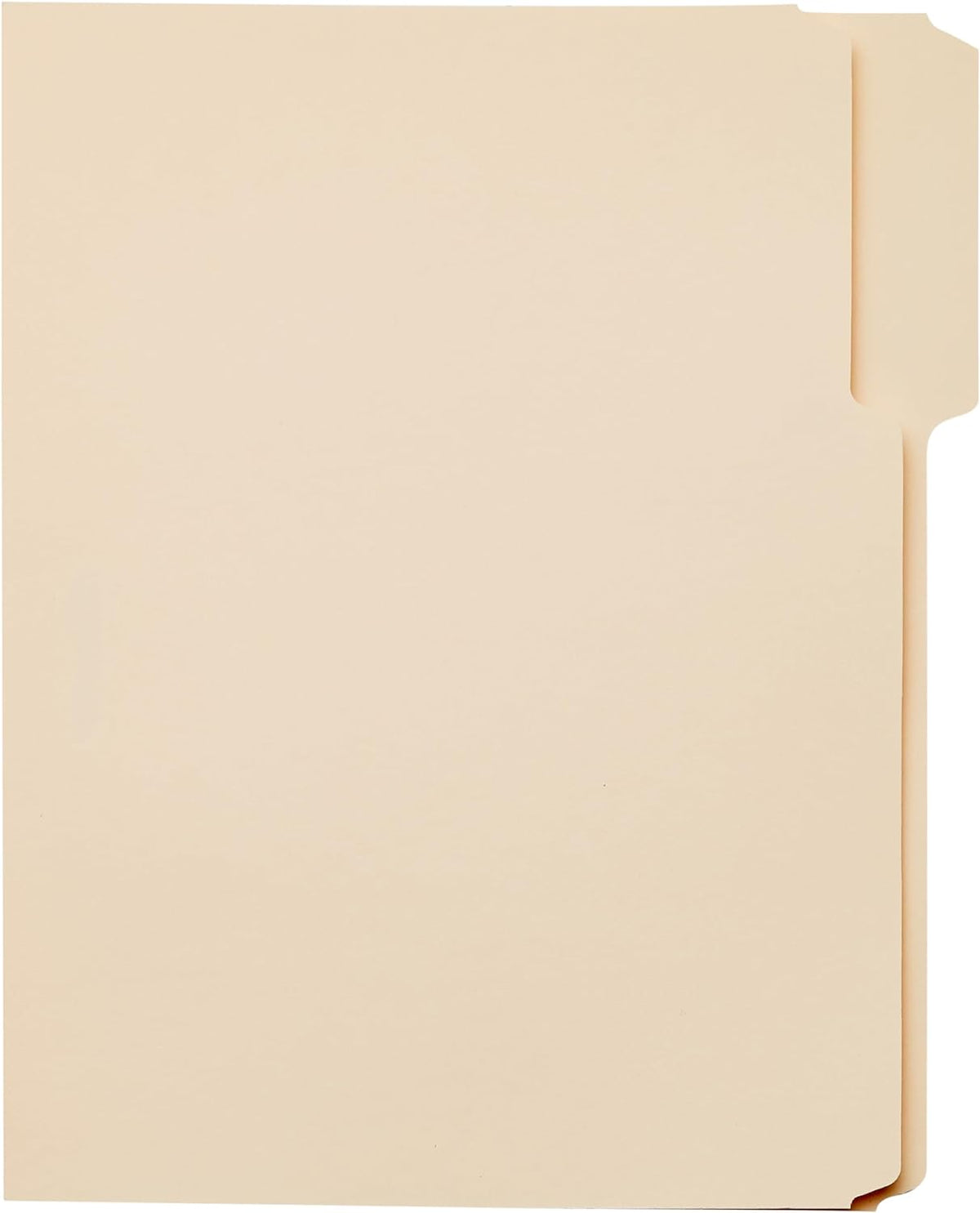 Amazon Basics Sturdy File Folders with Reinforced Tabs for Filing and Organization