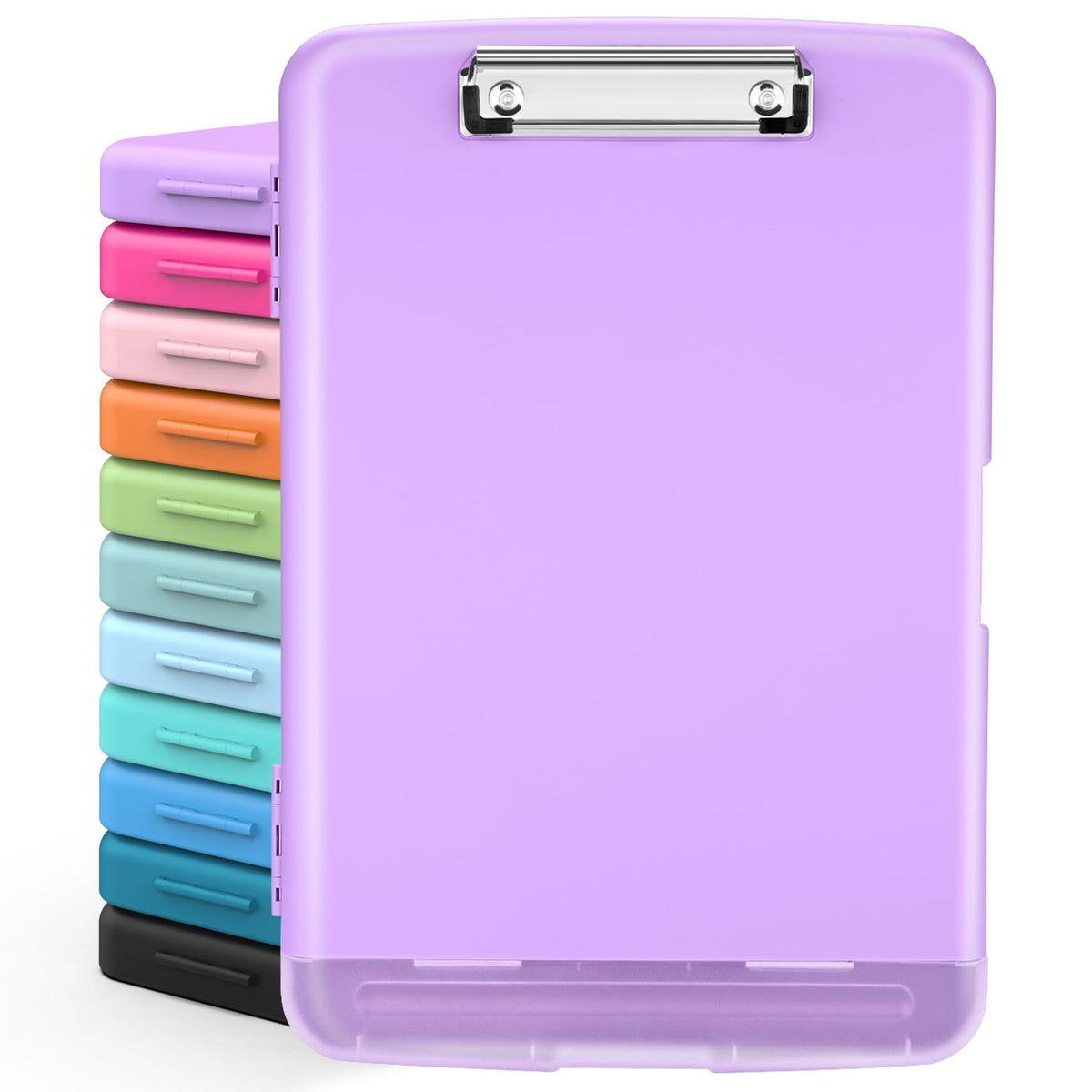 Sooez Clipboards with Storage, High Capacity Clip Boards 8.5x11 with Storage