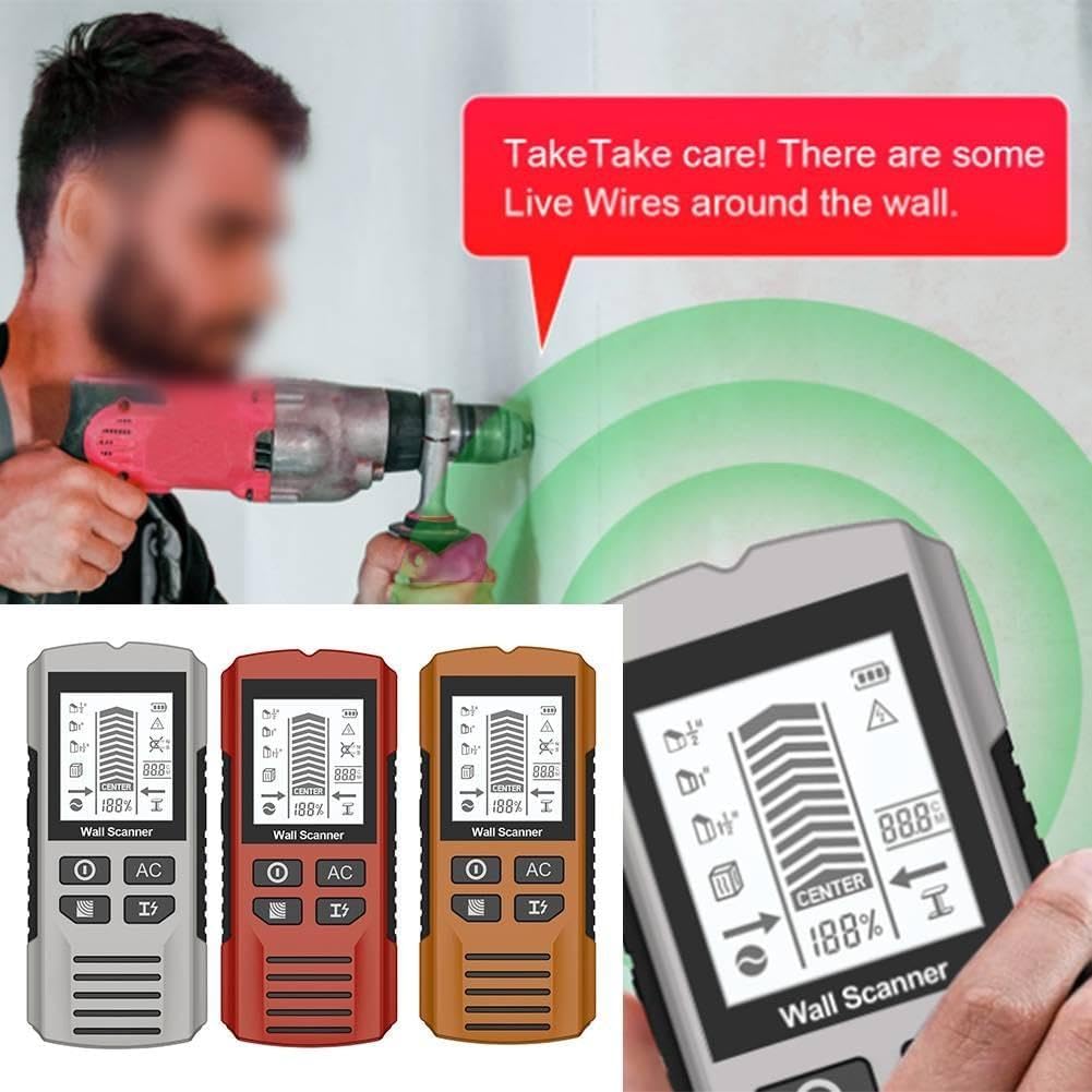 7-in-1 for stud Finder Wall Scanner LCD Display Deep Scan 7-in-1