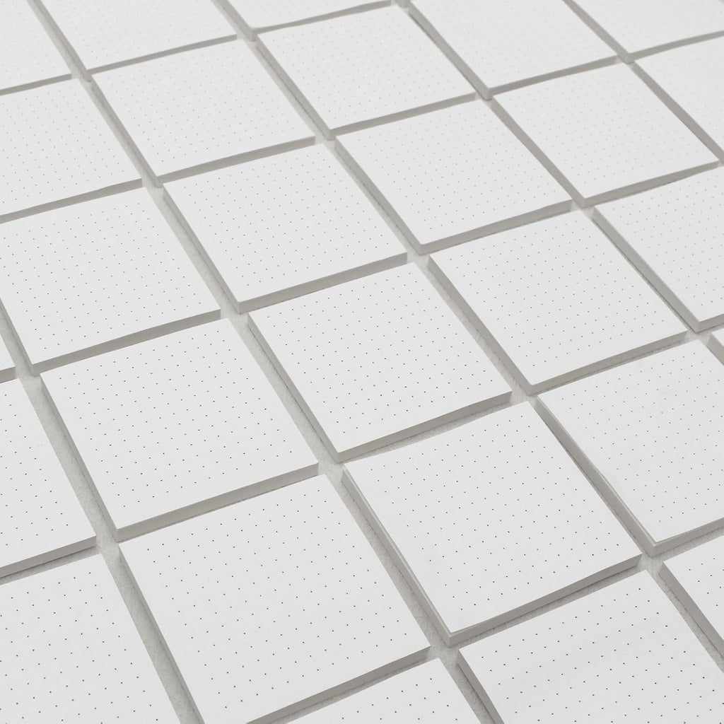 (12 Pad) Dotted Sticky Notes, 3x3 Inch, Dot Grid Self-Stick Notes