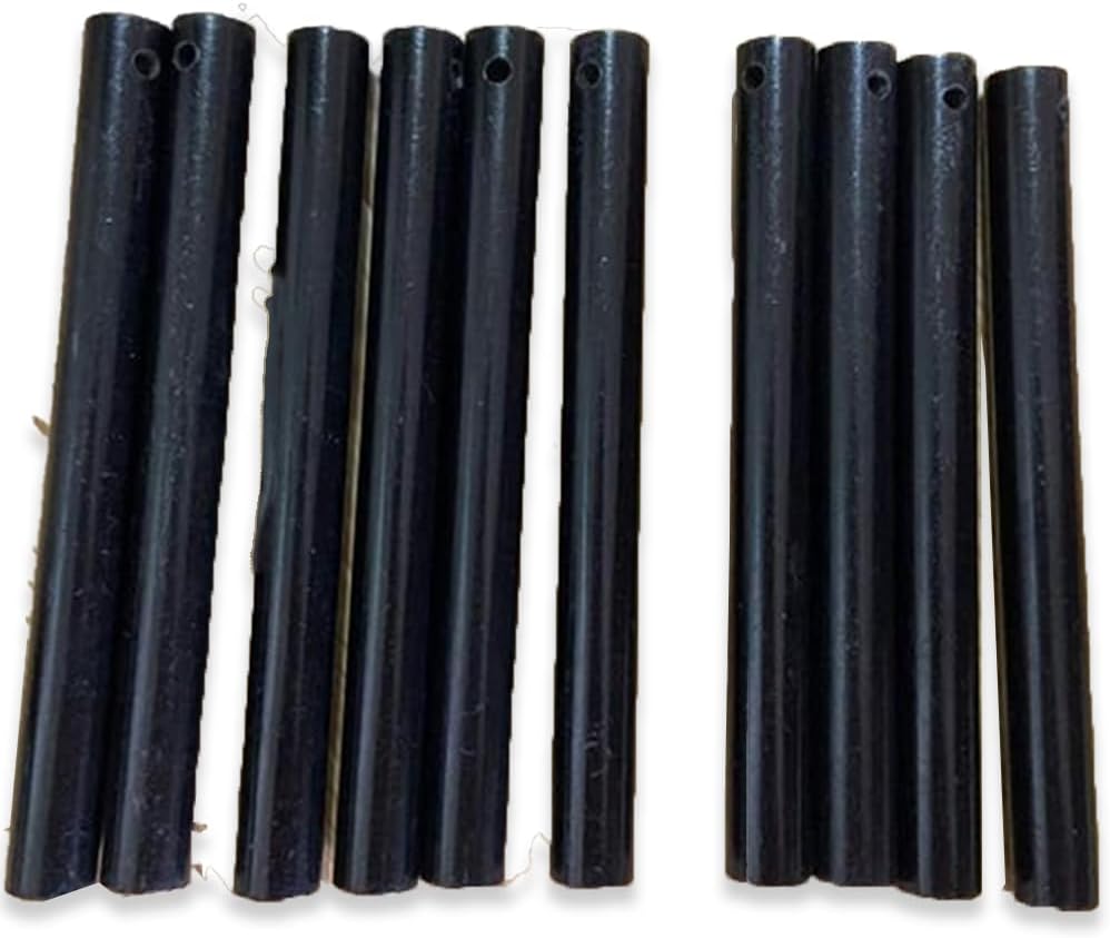 10 Pack Fire Starter Rod Magnesium Rod Flint， Ferrocerium Flint Premium Lighter 8x0.8cm