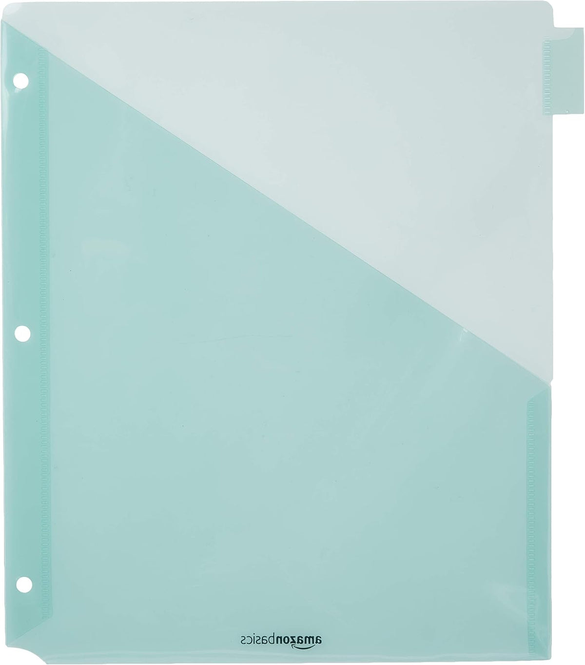 Amazon Basics Tab Dividers for 3 Ring Binder, Two Pocket, Letter Size