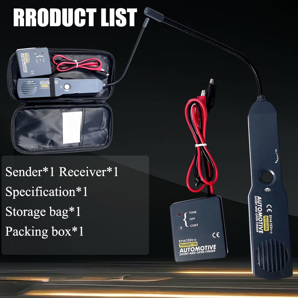 EM415PRO Circuit Tracer Automotive Short Open Finder Repair Tool