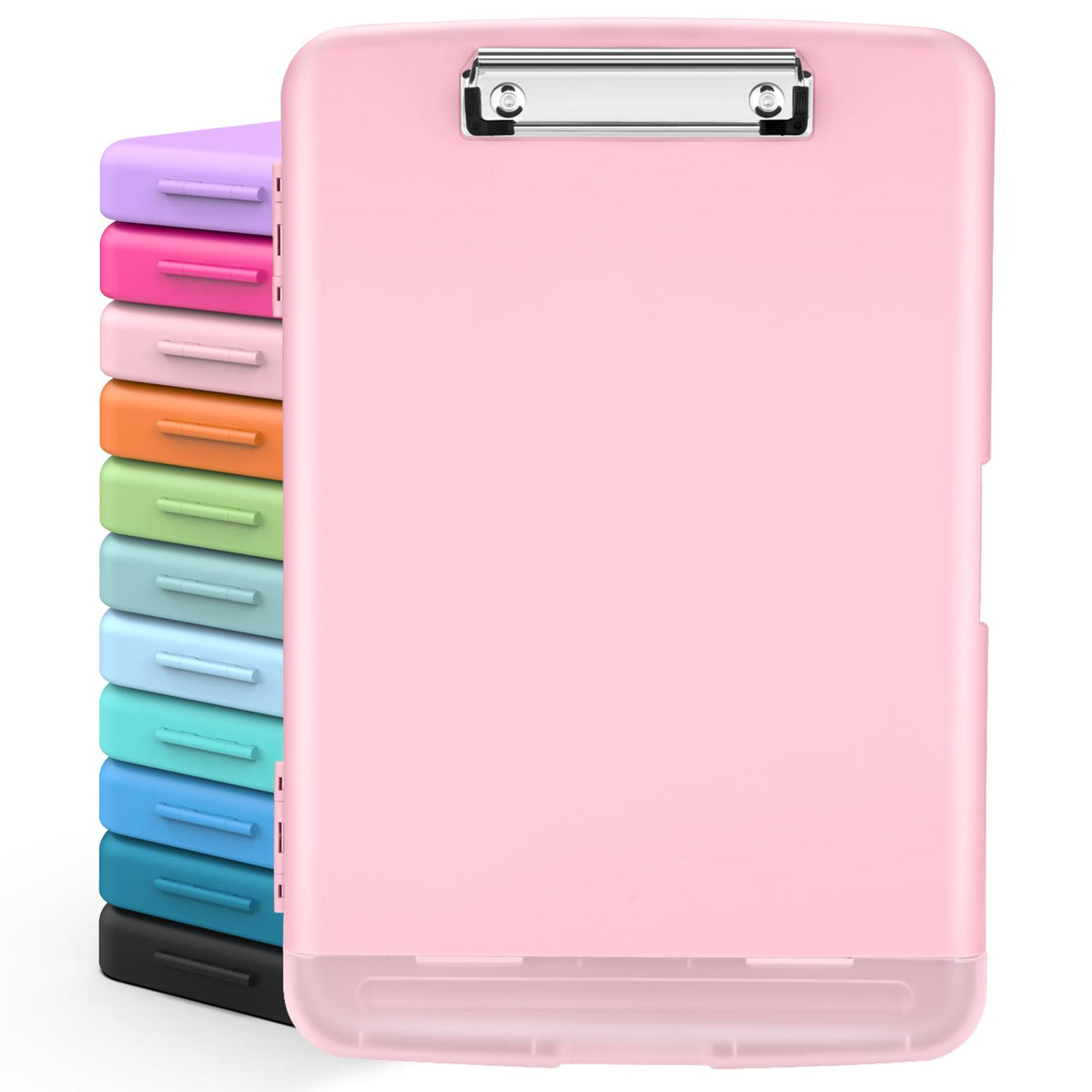 Sooez Clipboards with Storage, High Capacity Clip Boards 8.5x11 with Storage