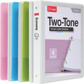 Cardinal 3 Ring Binders, Binders for School and Office, Durable 1 Inch, Round Rings