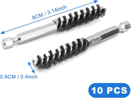 10PCS Golf Clubs Head Hosel Brush，Golf Club Cleaning Tool