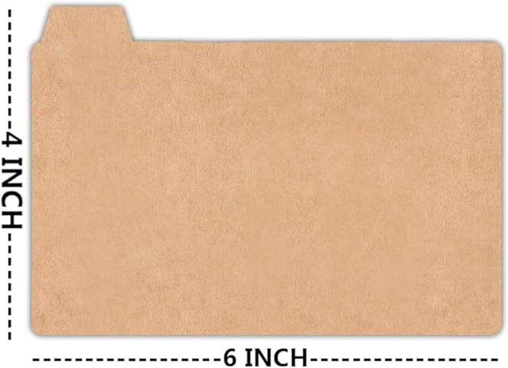 Index Card Box Dividers 4x6,Index Card Guide Set with Number Alphabet Weekly Monthly