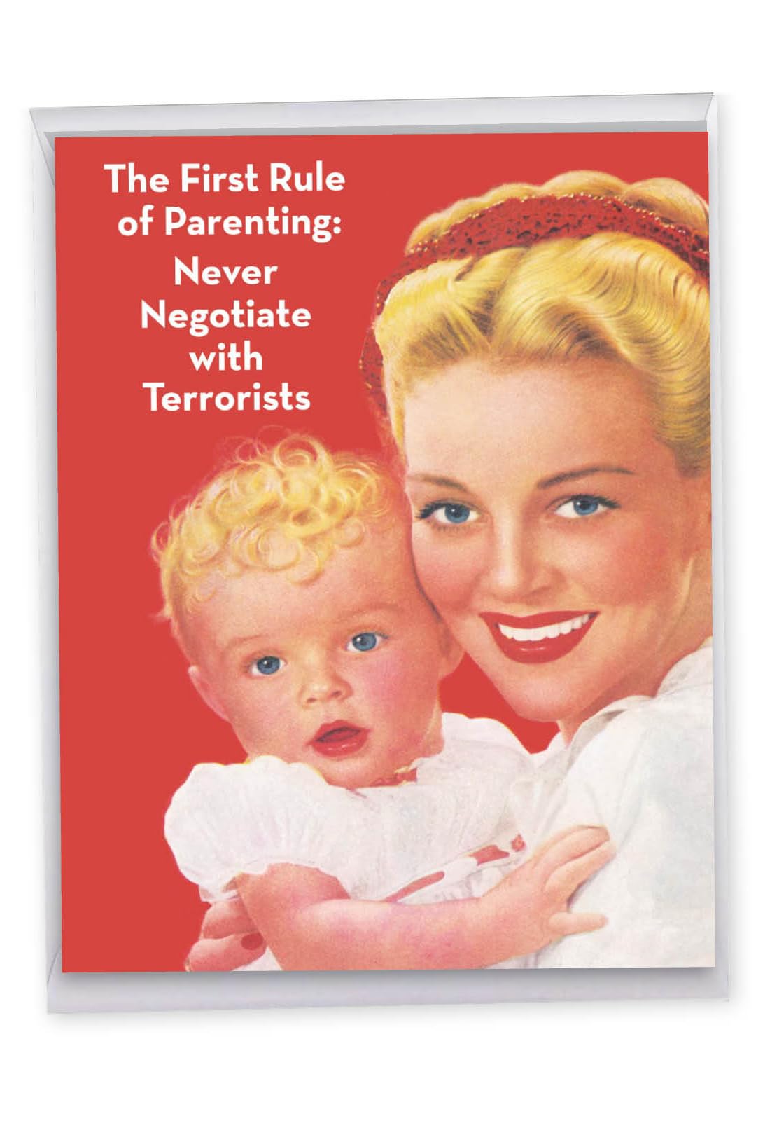 NobleWorks Mother's Day Funny Jumbo Notecard Still Get In J0102MDG
