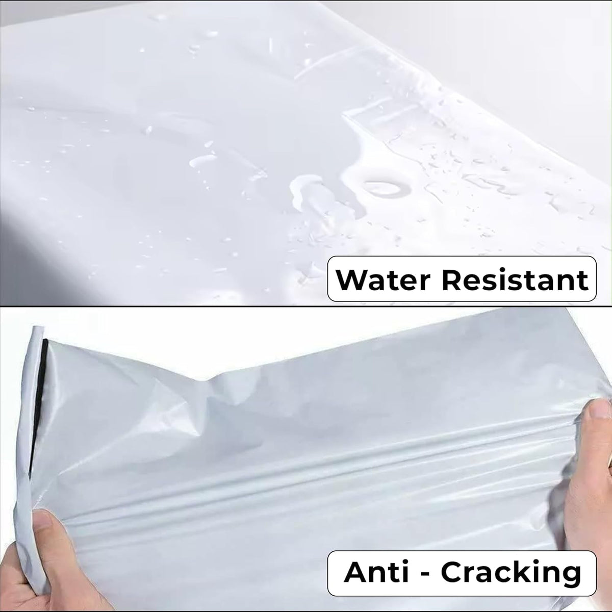 12 x 15.5 Poly Mailers, 100 Pack – Durable Waterproof Self-Seal Shipping Bags for Clothes
