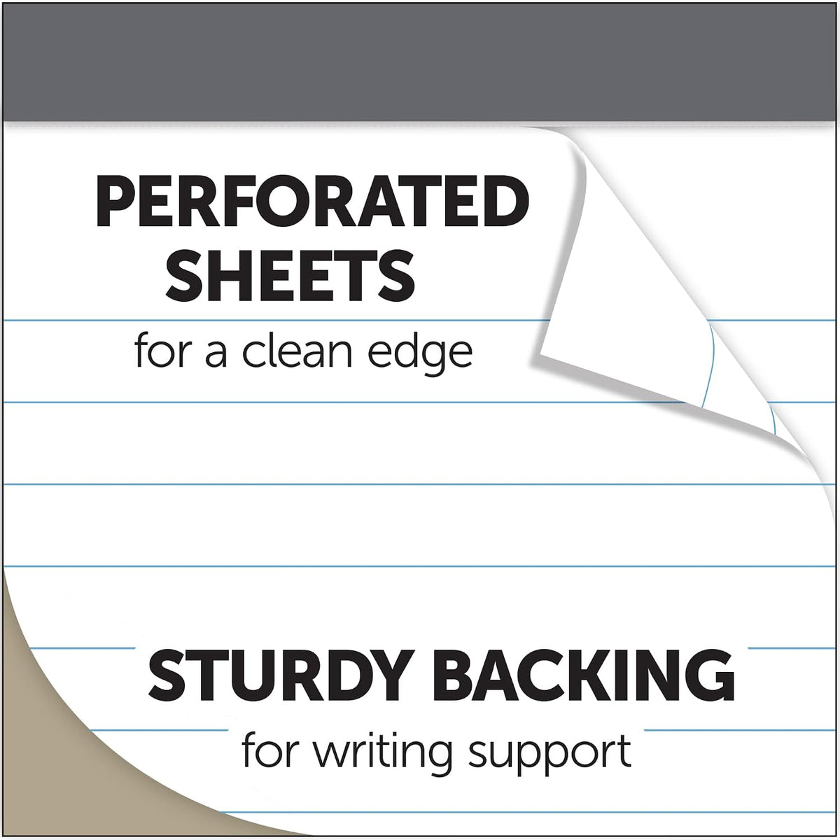 Office Depot Professional Legal Pad, 8 1/2in. x 11 3/4in., Legal Ruled, 50 Sheets Per Pad