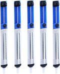 Leadigol 5PCS Desoldering Pump,Aluminum Metal Desoldering Pump Suction Tin Soldering