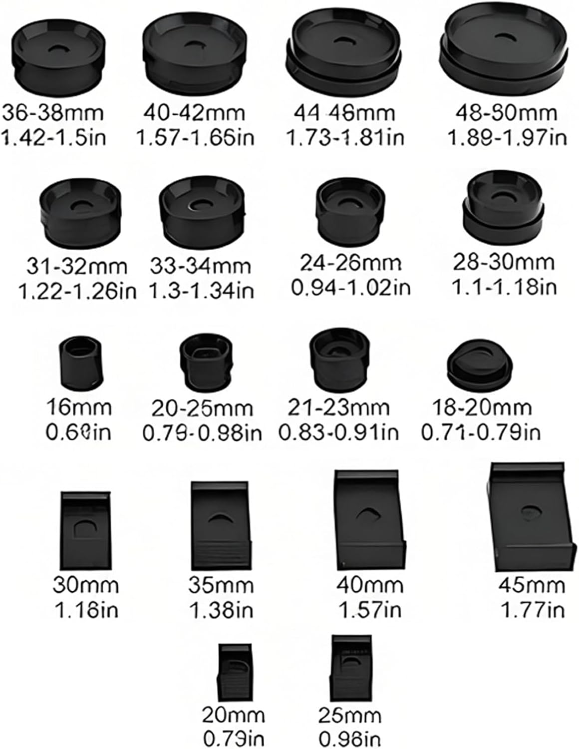 18 Modes Watch Press Tool Set, Professional Watch Back Case Closer Repair Kit with 18
