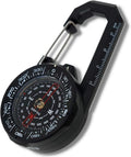 Polaris Tough Clip on Compass 60M Waterproof with Rotating Bezel Water Resistant for