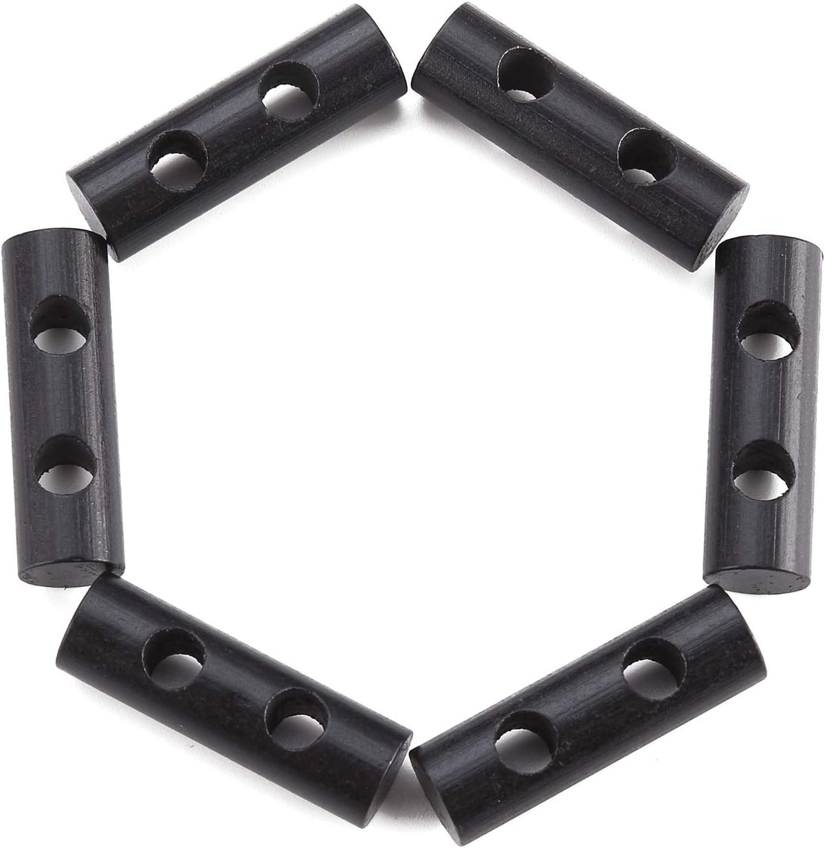 FOSTAR Mini Ferro Rods, 6 Pack Drilled Ferrocerium Rod Camping Emergency Fire Starters