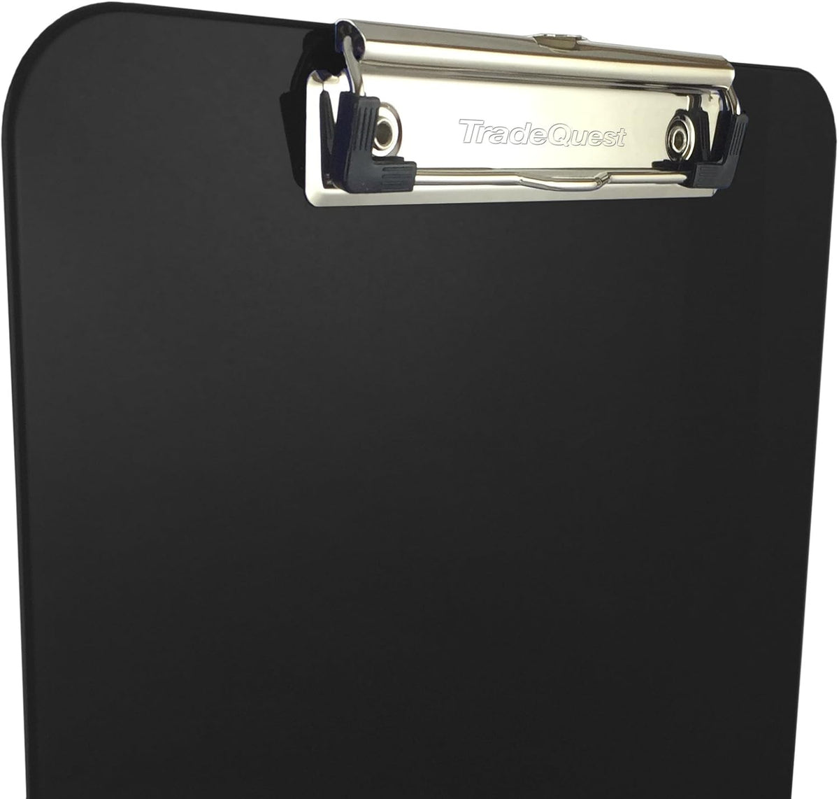 Trade Quest Black Plastic Clipboards Letter Size Low Profile (6-Pack)
