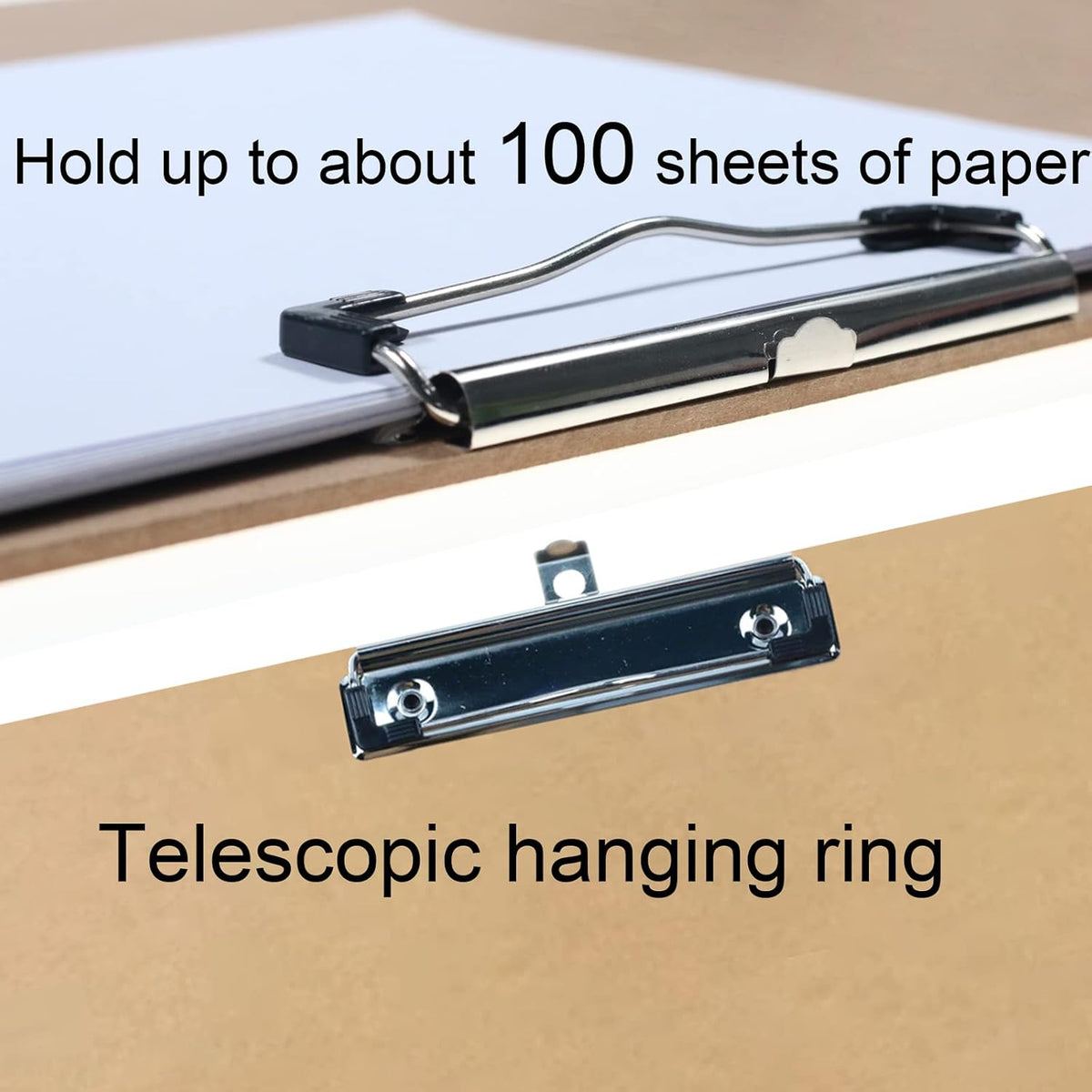 Acocony 11x17 Clipboard Vertical Extra Large Clipboard Hardboard Low Profile Clip 11 x 17