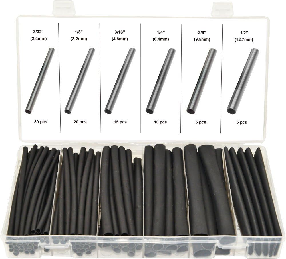 SWORDFISH 61200-Dual Wall Adhesive Lined Heat Shrinkable Tubing Assortment