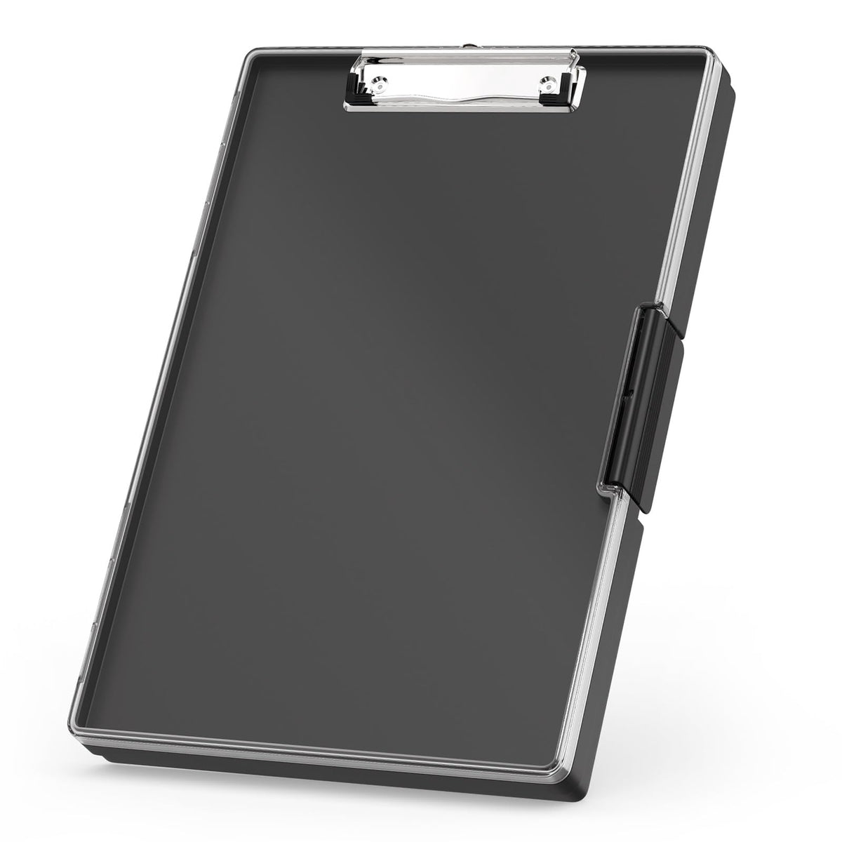 Rimilak Clipboard with Storage,8.5x11 2 Compartment Clip Board, Dark Green