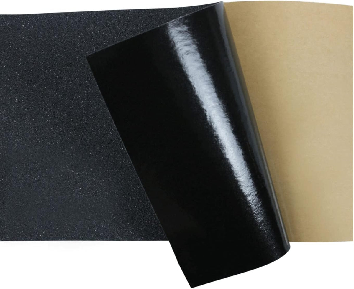 Black Diamond Longboard Skateboard Grip Tape Sheet Black 48"
