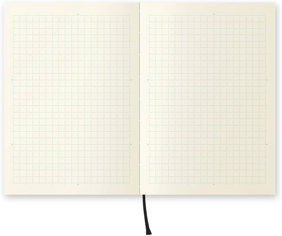 DESIGNPHIL Midori 15001006 Notebook, MD Notebook, Paperback, Square Ruled