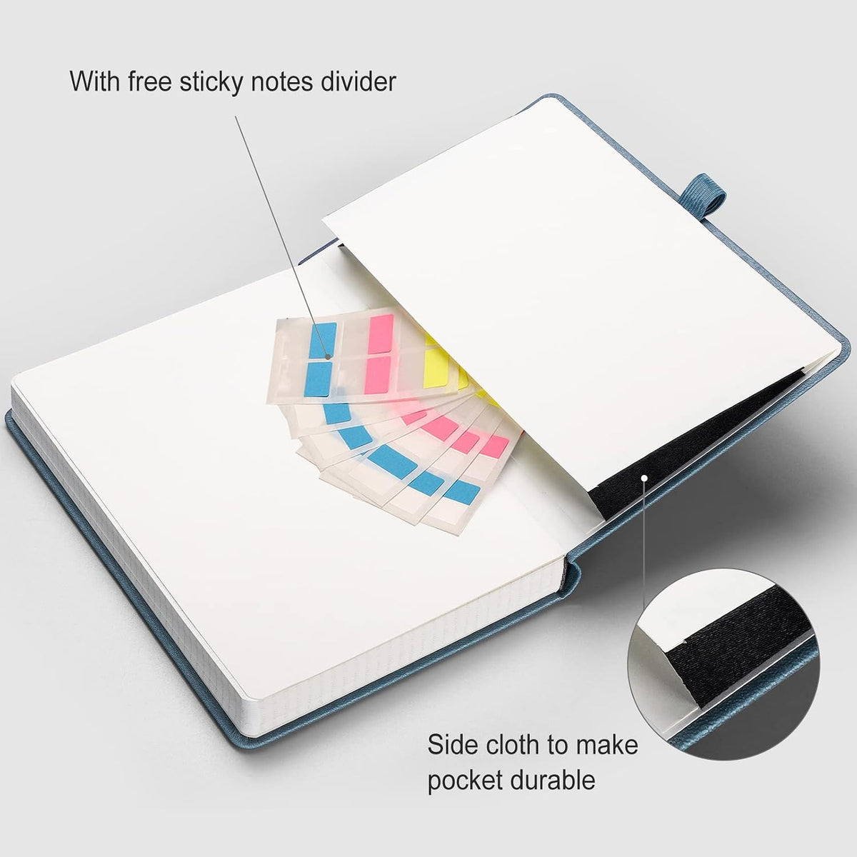 AHGXG Graph Paper Notebook, 320 Pages, A5 (5.75'' × 8.38'')