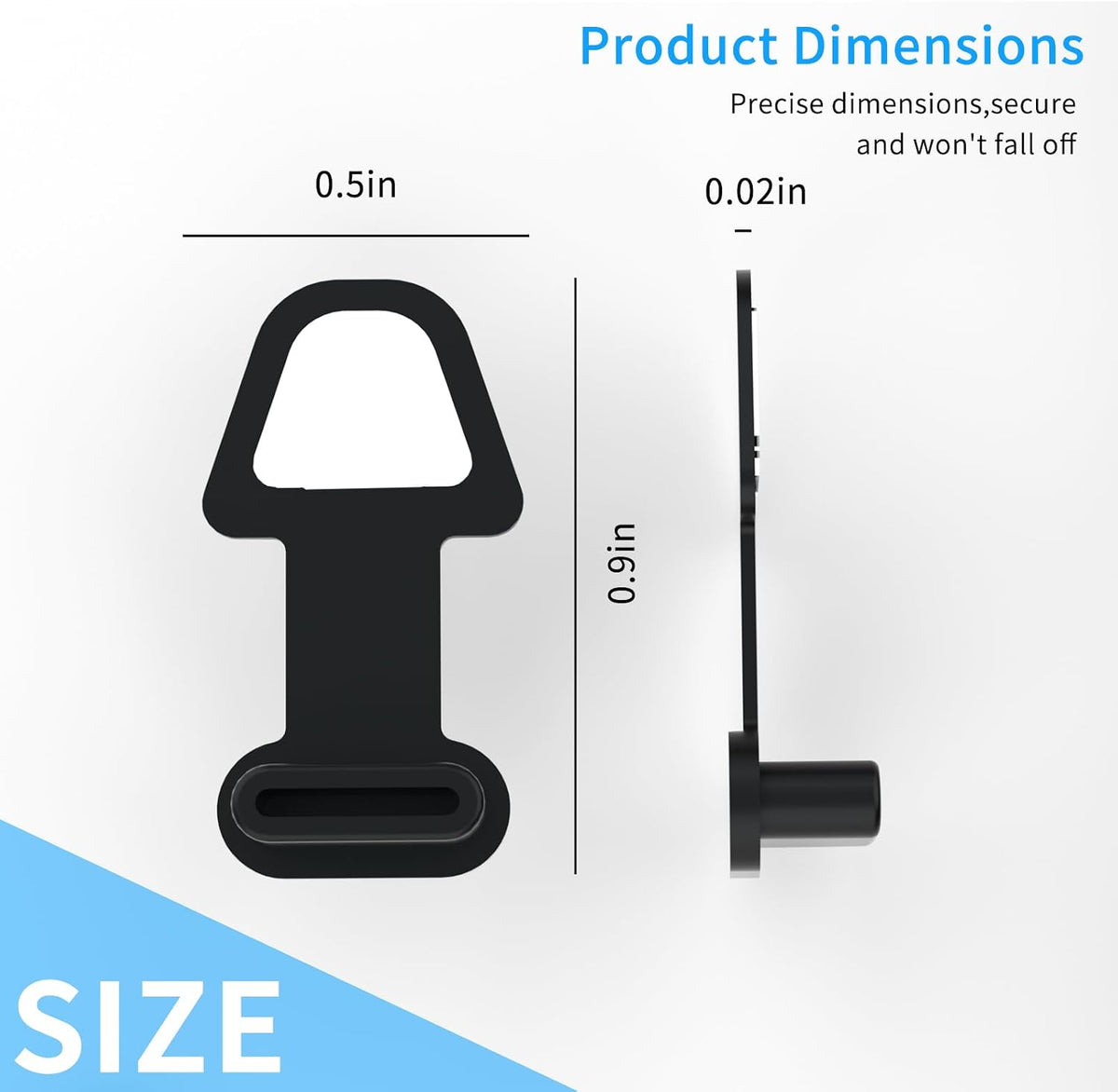 (10-Pack) Anti Loss USB C Dust Plug,C-Type Port Dust Plug