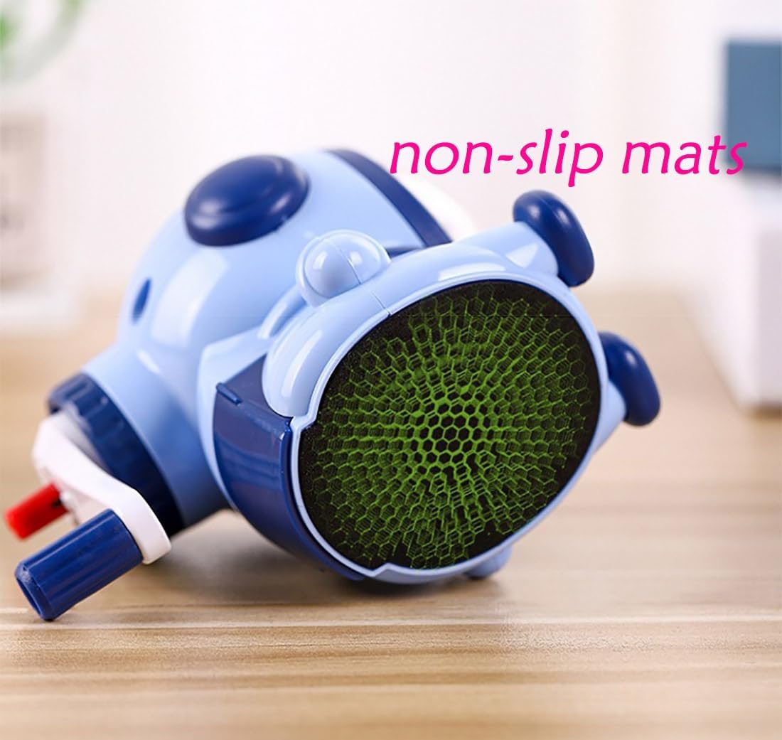 Pencil Sharpener, Hand Crank Manual Sharpener, Auto Pen Feed Feature