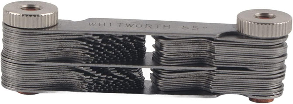 Thread Gauge Standard And Metric, 51/52Pcs Metric+ imperial (52pc) Stainless Steel Thread