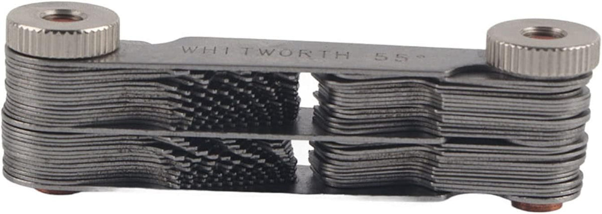 Thread Gauge Standard And Metric, 51/52Pcs Metric+ imperial (52pc) Stainless Steel Thread