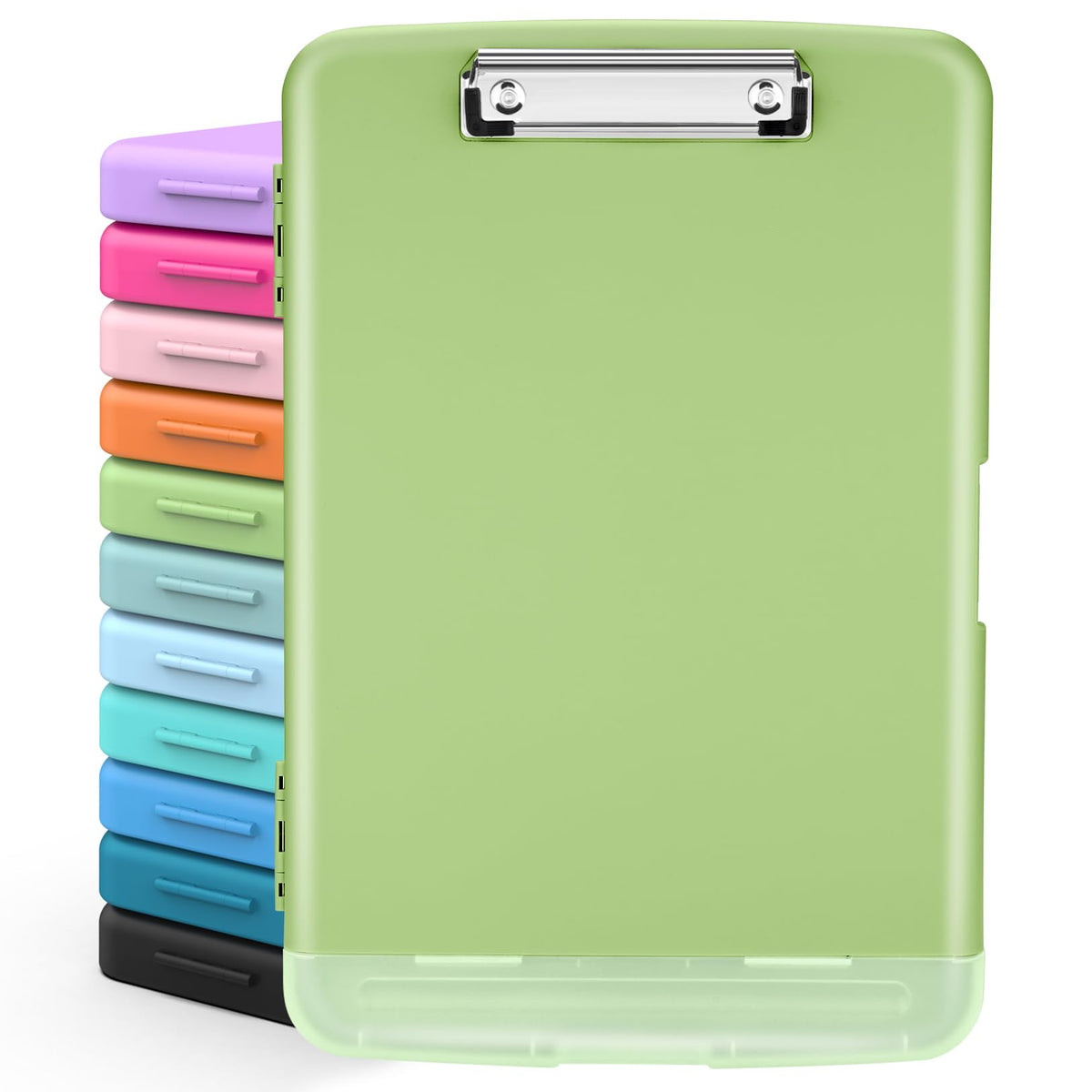 Sooez Clipboards with Storage, High Capacity Clip Boards 8.5x11 with Storage