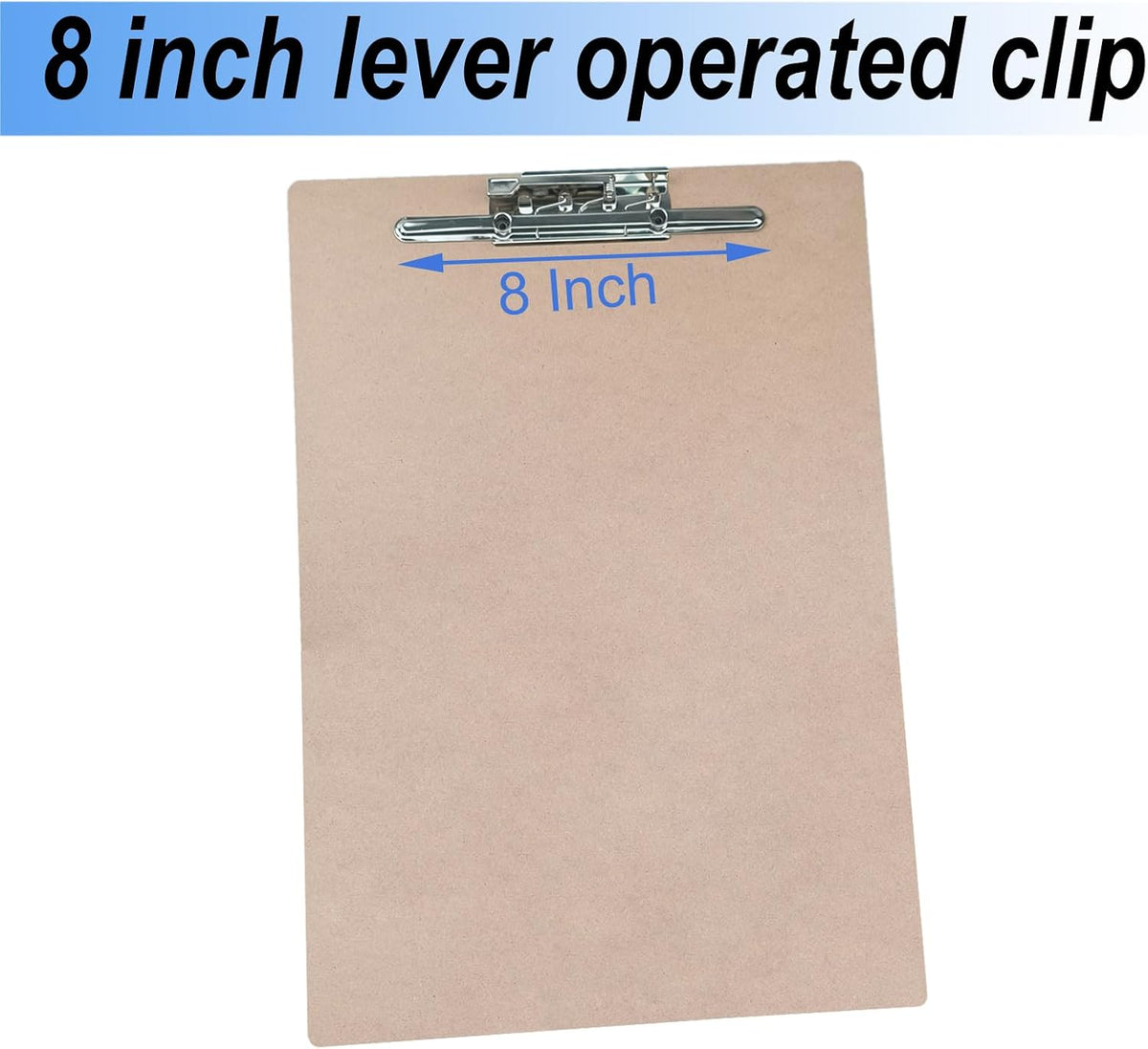 Acocony 11x17 Clipboard with 8 Inch Lever Clip Vertical 1-Pack