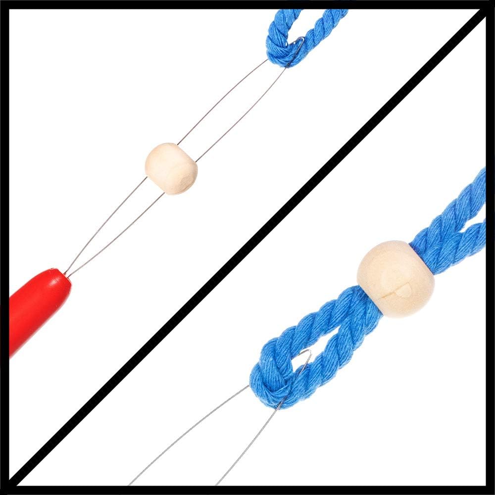 West Coast Paracord Easy Beader Tool – Makes Bead Stringing Effortless – Fits 3mm Holes