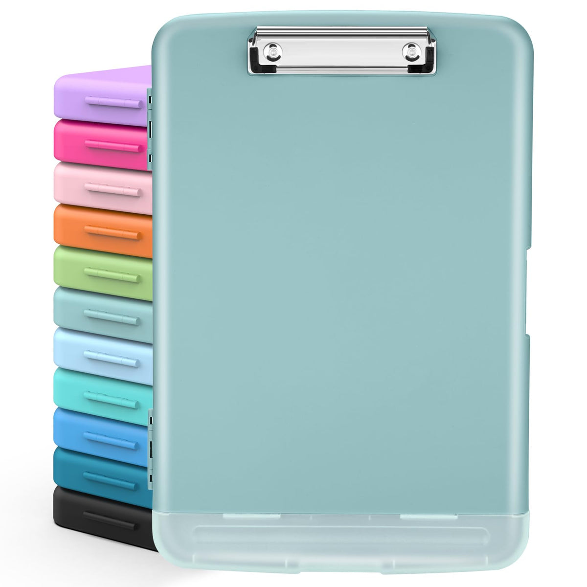 Sooez Clipboards with Storage, High Capacity Clip Boards 8.5x11 with Storage