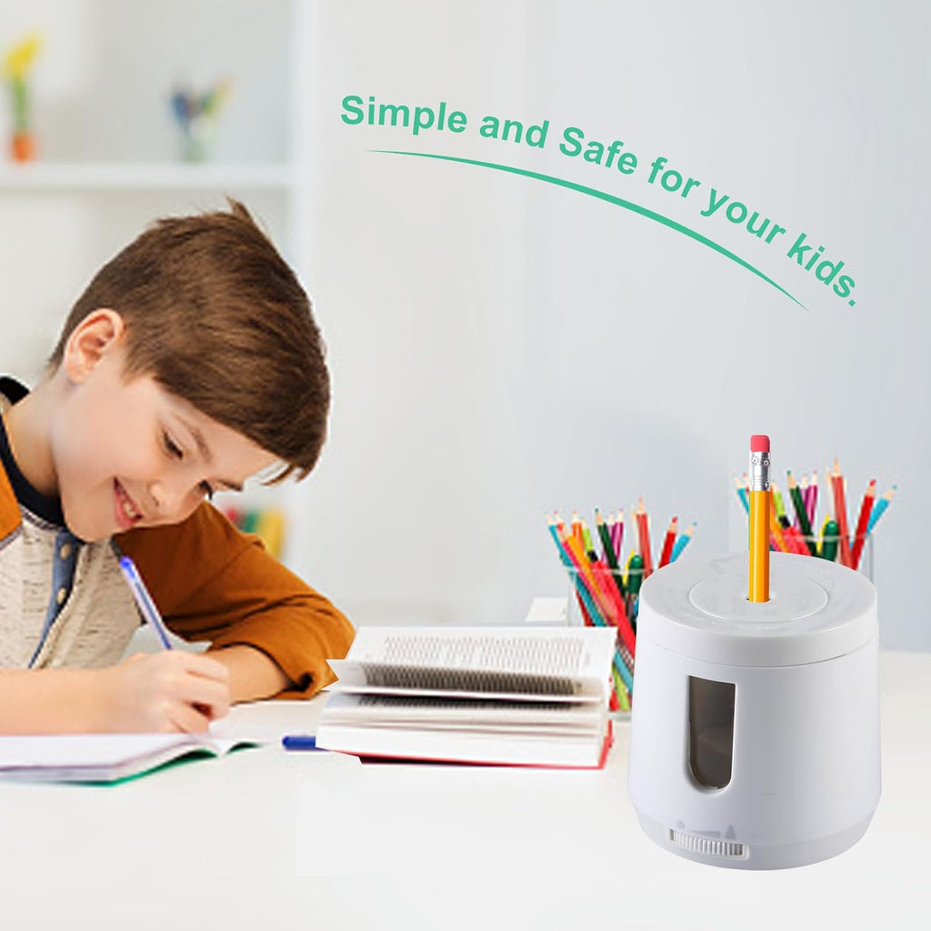 Bocyteopr Automatic Electric Pencil Sharpener, USB & Battery Operated