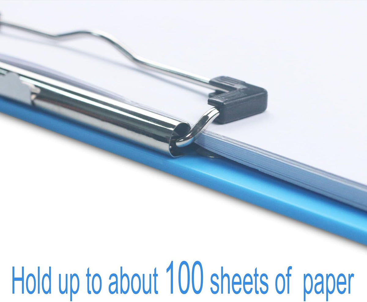 Acocony 11x17 Clipboard Double Clips Extra Large Clipboard Blue 1-Pack
