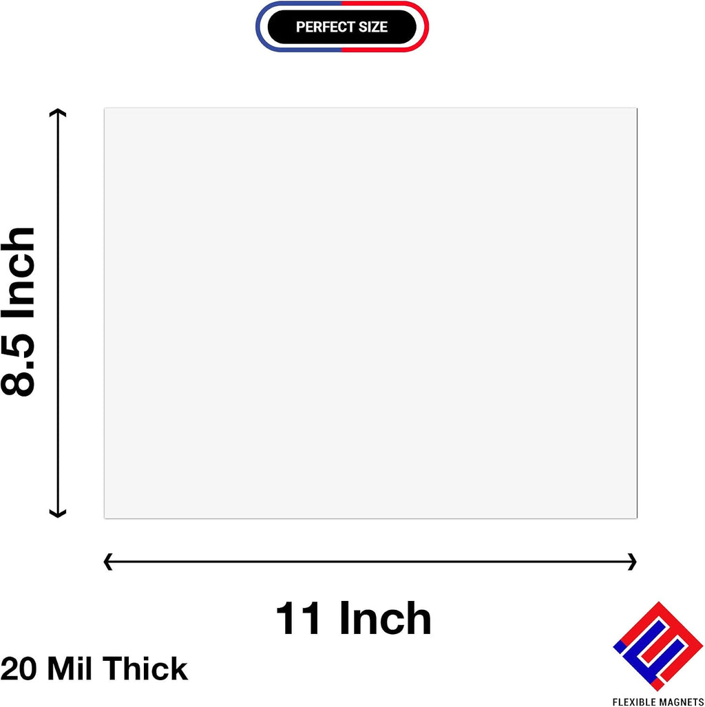 Magnetic Dry Erase Sheets - Magnetic Whiteboard Paper with Dry Erase Markers -Dry Erase
